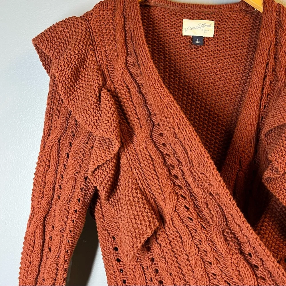 Universal Thread Ruffle Cardigan - Picture 6 of 12